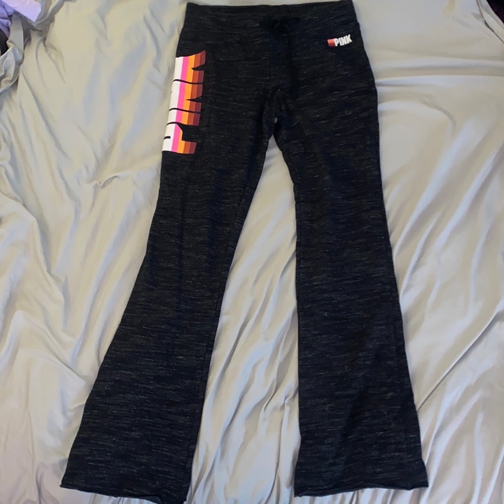 VS PINK Campus Flare Sweatpants